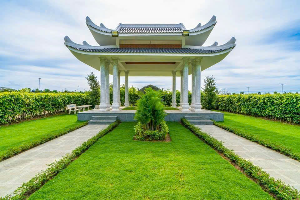 Cây phong thủy được trồng tại Hoa Viên Sala Garden